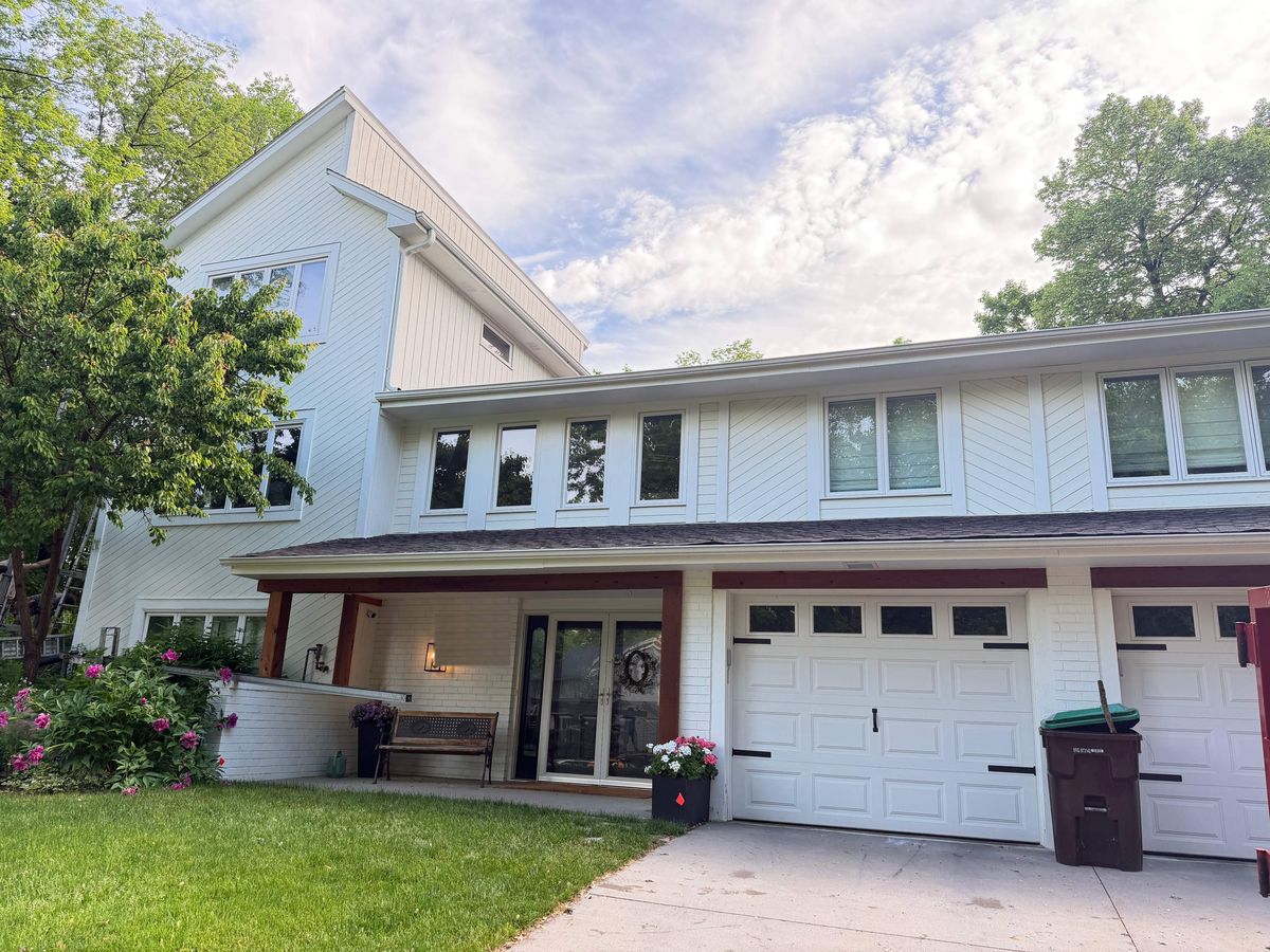 New ProVia double entry doors and full siding and window replacement on a home in Plymouth, MN